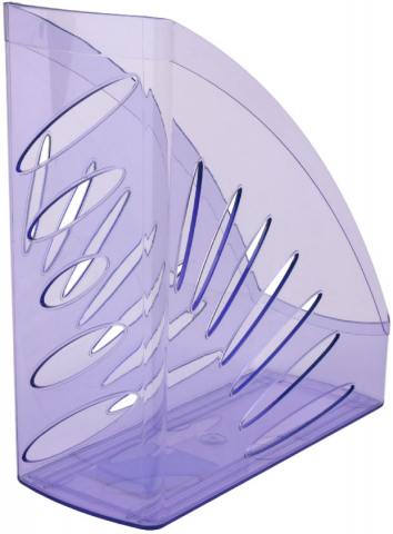 Лоток вертикальный «Стамм. Тропик» 260×245×110 мм, тонированный фиолетовый