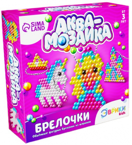 Набор для творчества «Аквамозаика. Брелочки», «Принцесса» Набор для творчества «Аквамозаика. Брелочки», «Принцесса»