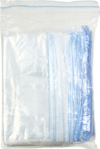 Пакет упаковочный с застежкой (ZipLock) Masterbag АДМ, 180*250 мм, 100 шт., 28 мкм