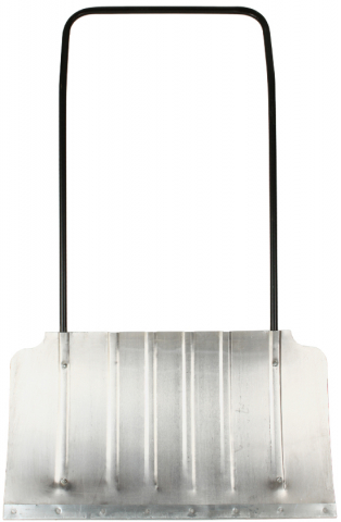 Движок для снега (скрепер) , размер полотна - 75*43 см, общая длина - 122 см