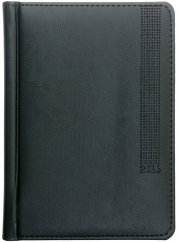 Ежедневник датированный на 2016 год «Сариф. Пристин», 125*175 мм, 176 л., зеленый