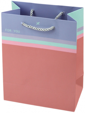 Пакет подарочный Lorex Gift Bag, 18*23*10 см, Gradient Touch
