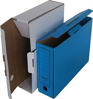 Короб архивный из гофрокартона Kris с замком