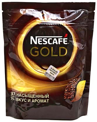 Кофе растворимый Nescafe Gold, 75 г