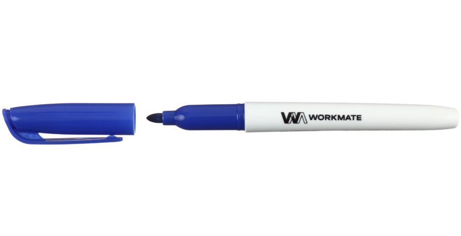 Маркер для вайтбордов Workmate W-8 синий