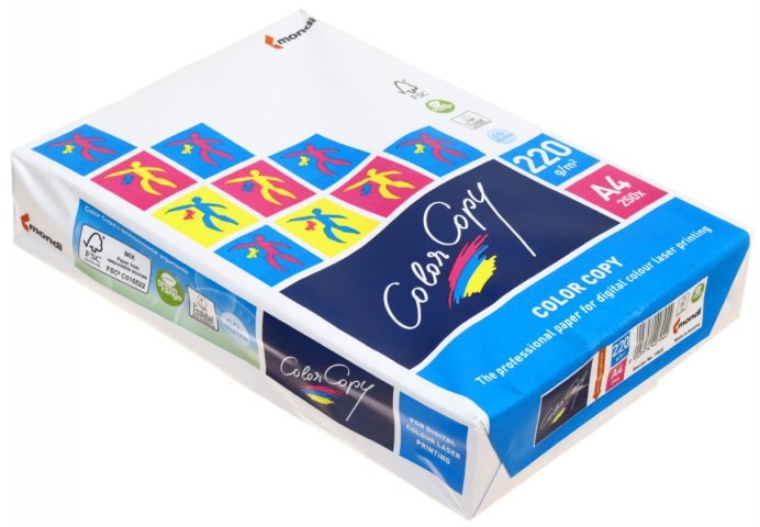 Бумага офисная Color Copy А4 (210×297 мм), 220 г/м², 250 л.