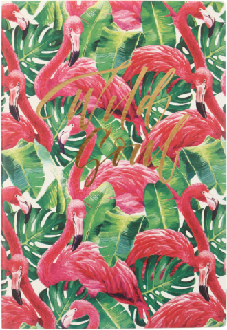Ежедневник недатированный Vision, 143*210 мм, 136 л., Tropical Birds