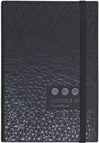 Ежедневник недатированный Berlingo Double, 145*215 мм, 136 л., DoubleBlack, черный Ежедневник недатированный Berlingo Double, 145*215 мм, 136 л., DoubleBlack, черный
