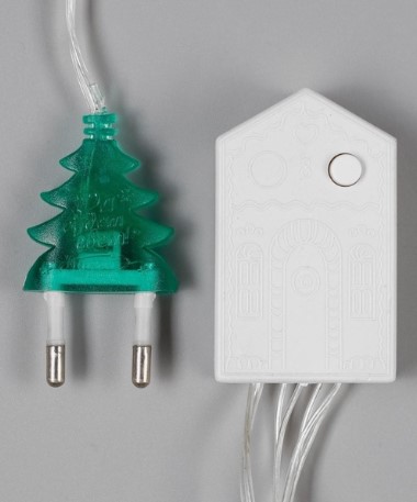 Гирлянда-нить электрическая Sima-Land, 10 м, LED-100-220V, 8 режимов, теплый белый свет