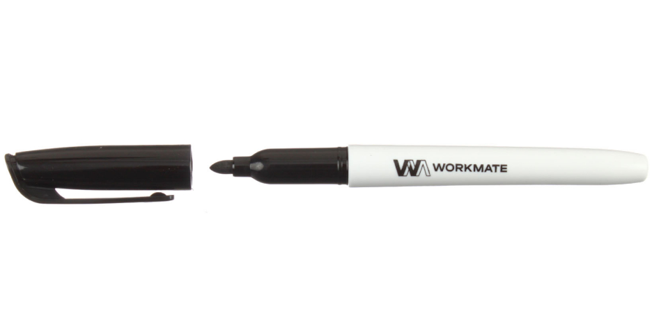 Маркер для вайтбордов Workmate W-8 черный