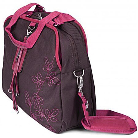 Сумка для ноутбука 15,4" American Tourister Samsonite Line 11A , 430*350*140 мм, коричневый с розовым