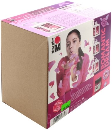 Набор для творчества «Фонарик» Marabu, с фиолетовыми красками