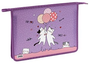Папка для тетрадей ArtSpace А4, 340*245*40 мм, Sweet Cats