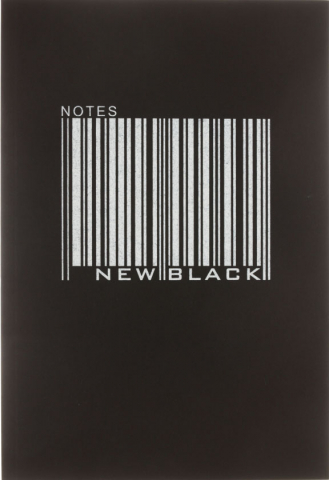 Блокнот New Black, 167*245 мм, 64 л., точки, «Дизайн 1»