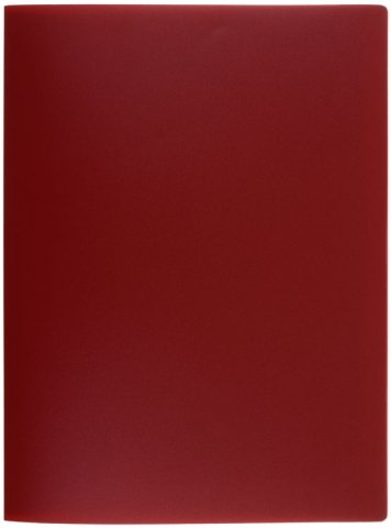 Папка пластиковая на 20 файлов OfficeSpace, толщина пластика 0,5 мм, красная Папка пластиковая на 20 файлов OfficeSpace, толщина пластика 0,5 мм, красная