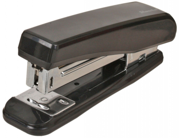 Степлер Silwerhof скобы №24/6-26/6, 30 л., 120 мм, черный