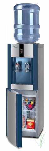 Кулер Ecotronic V21-LE Cabinet (со шкафчиком), серебристо-морская волна Кулер Ecotronic V21-LE Cabinet (со шкафчиком), серебристо-морская волна