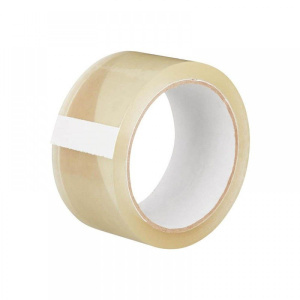 Клейкая лента упаковочная, 48 мм*66 м, толщина ленты 40 мкм, прозрачная