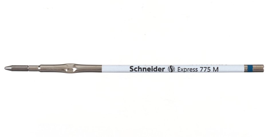Стержень для шариковых автоматических ручек Schneider Haptify 116 мм, Express 775М, пулевидный, синий Стержень для шариковых автоматических ручек Schneider Haptify 116 мм, Express 775М, пулевидный, синий