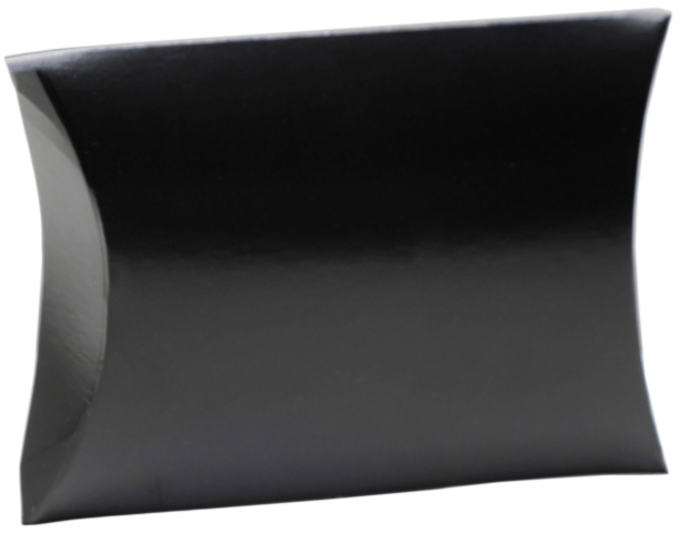 Коробка подарочная складная (разобранная, малая) 11×8×2 см, черная