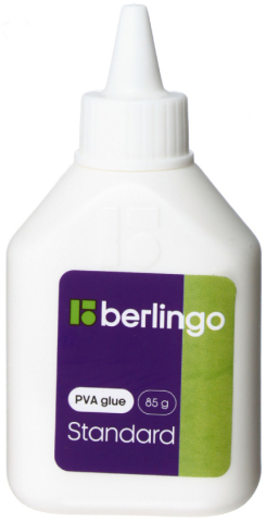 Клей ПВА Berlingo 85 г (85 мл) Клей ПВА Berlingo 85 г (85 мл)
