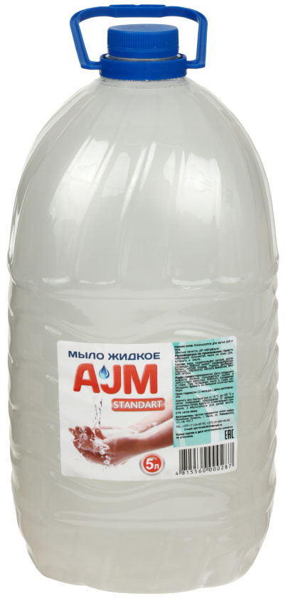 Мыло жидкое AJM, 5000 мл, Standart