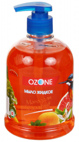 Мыло жидкое Ozone, 500 мл, Maroccan Grapefruit