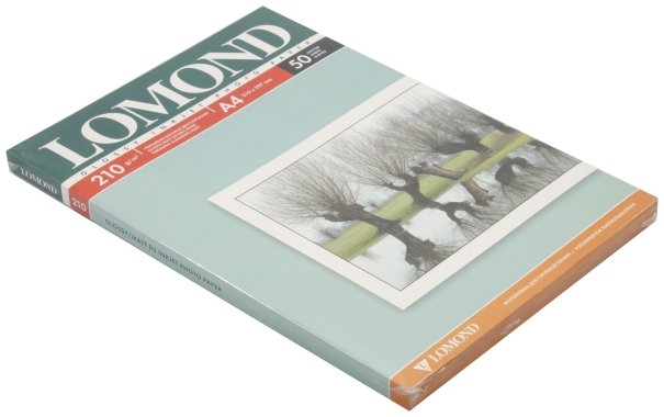 Бумага для струйной фотопечати глянцевая/матовая двусторонняя Lomond А4 (210×297 мм), 210 г/м², 50 л. Бумага для струйной фотопечати глянцевая/матовая двусторонняя Lomond А4 (210×297 мм), 210 г/м², 50 л.