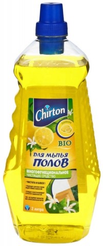 Средство для мытья полов Chirton, 2000 мл, «Лимон»