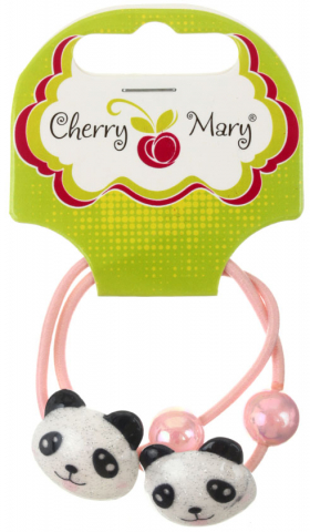 Набор резинок для волос Cherry Mary R6116, №01, 2 шт., ассорти Набор резинок для волос Cherry Mary R6116, №01, 2 шт., ассорти