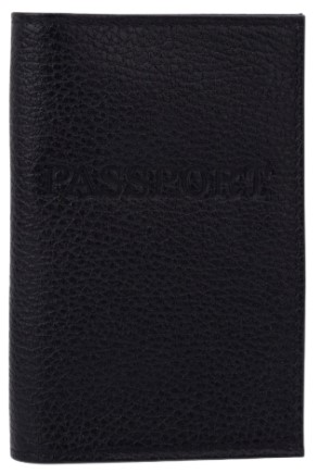Обложка для паспорта Sima-Land, 95*135 мм, «Флотер», черная Обложка для паспорта Sima-Land, 95*135 мм, «Флотер», черная