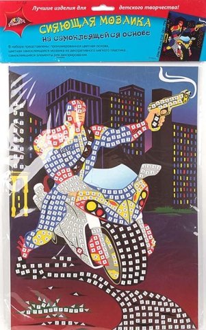 Набор для творчества «Мозаика», А4, «Супермен» Набор для творчества «Мозаика», А4, «Супермен»