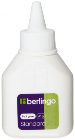 Клей ПВА Berlingo 45 г (45 мл)
