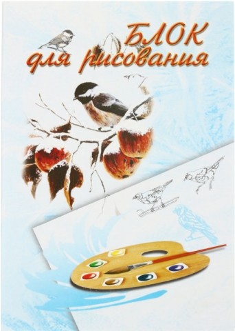 Блок для рисования А3 «Добрушская бумажная фабрика», А3 (297*420 мм), 40 л. Блок для рисования А3 «Добрушская бумажная фабрика», А3 (297*420 мм), 40 л.