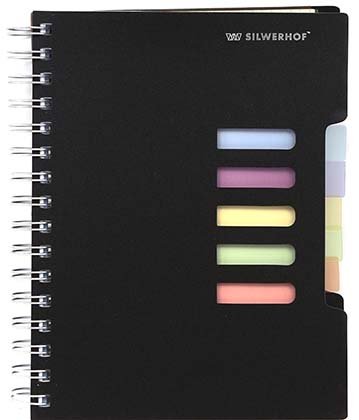 Тетрадь общая А5, 150 л. на гребне «Классика 2», 148*210 мм, клетка, ассорти