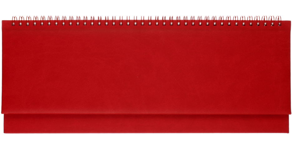 Планинг датированный на гребне на 2026 год «Сиам» 340×130 мм, 57 л., красный