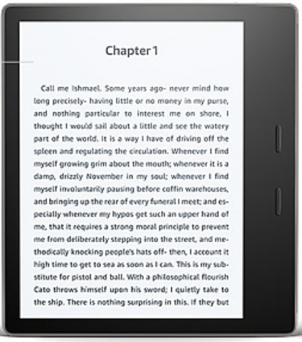 Электронная книга Amazon Kindle Oasis, 8GB, цвет графитовый