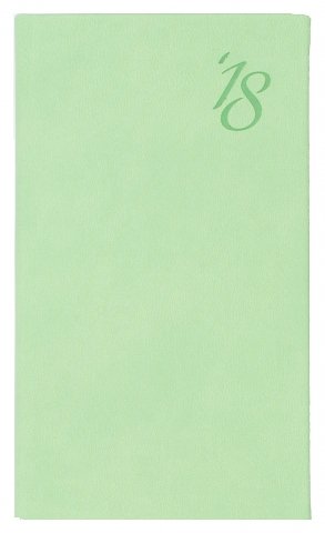Еженедельник датированный на 2018 год «Виннер», 80*140 мм, 64 л., зеленый