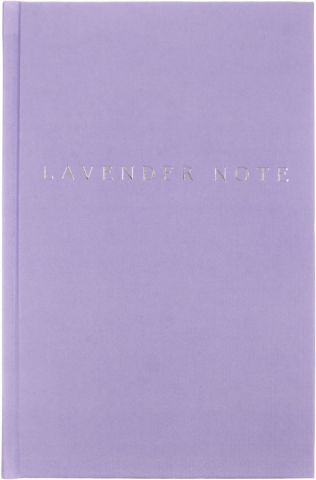 Блокнот Lavender Note, 145*220 мм, 96 л., лавандовый