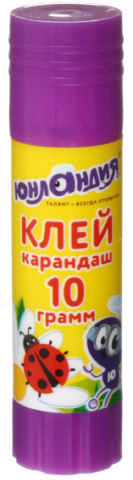 Клей-карандаш «Юнландия», 10 г Клей-карандаш «Юнландия», 10 г