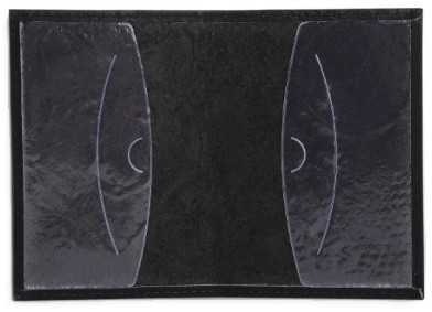 Обложка для паспорта Sima-Land, 95*135 мм, «Волк», черная