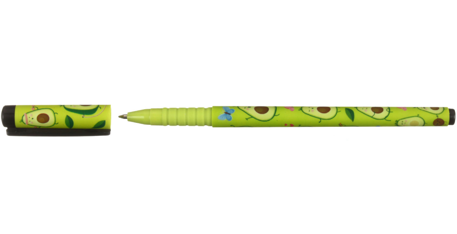Ручка шариковая Brauberg Soft Touch Grip Avocado, стержень синий Ручка шариковая Brauberg Soft Touch Grip Avocado, стержень синий