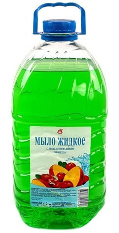 Мыло жидкое «Фруктовое» с антибактериальным эффектом, 4800 мл, ассорти