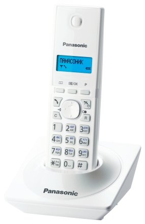 Телефон KX-TG1711RU Panasonic беспроводной, белый Телефон KX-TG1711RU Panasonic беспроводной, белый