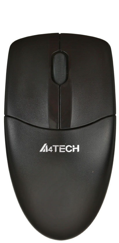 Клавиатура и мышь A4Tech 3100N, беспроводные, черные