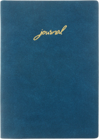 Ежедневник недатированный Velvet Stylish Collection, 140*200 мм, 80 л., синий