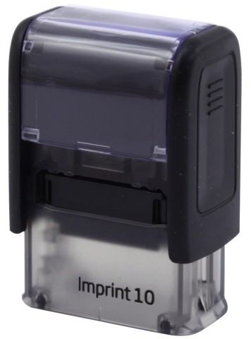 Автоматическая оснастка Imprint, для клише штампа 26*9 мм, марка Imprint 10 (8910), корпус черный Автоматическая оснастка Imprint, для клише штампа 26*9 мм, марка Imprint 10 (8910), корпус черный