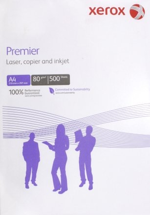 Бумага офисная Xerox Premier, А4 (210*297 мм), 80 г/м2, 500 л.