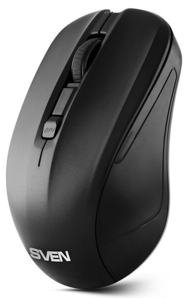 Клавиатура и мышь Sven KB-C3400W, беспроводные, черные Клавиатура и мышь Sven KB-C3400W, беспроводные, черные