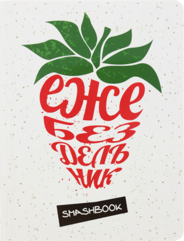 Блокнот для творческих людей «Смэшбук», 160*210 мм, 80 л., «Ежебездельник» (с крафт-конвертами)